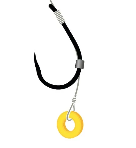 M. F. RIG BRAID SENSEI SILICONE RING 10BLNR/10cm/0