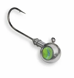 JIGHEAD 3D HOLO EYE GREEN 1-4g BLN OP.3PCS KAMATSU