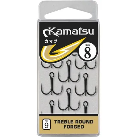 KAMATSU TREBLE ROUND FORGED TAMAÑO 2 BLN 6PCS/OPP.