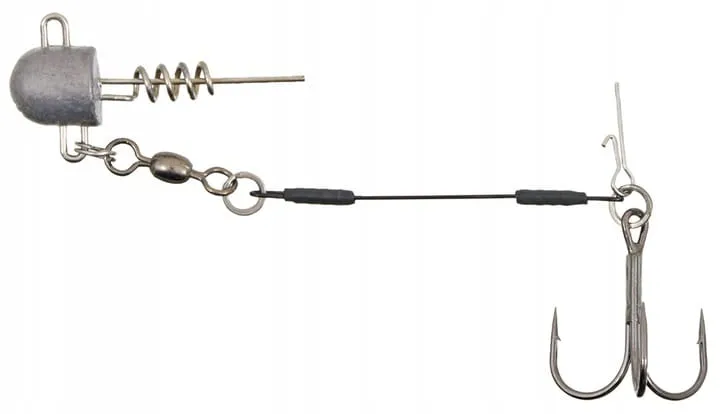 SWIMBAIT SYSTEM SINGLE STINGER 1/0, 9cm/27kg WEIGH