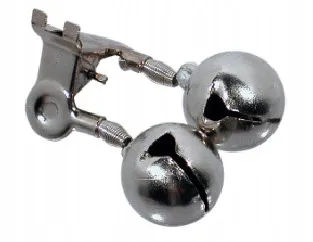 DOBLE BELL 15mm NO 9, FROG CLIP, BOLSA 10 PCS