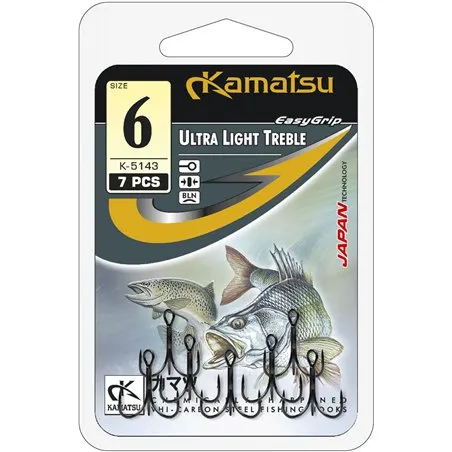 TREBLE ANZUELO ULTRA LIGHT 10BLN OPP.7 PCS
