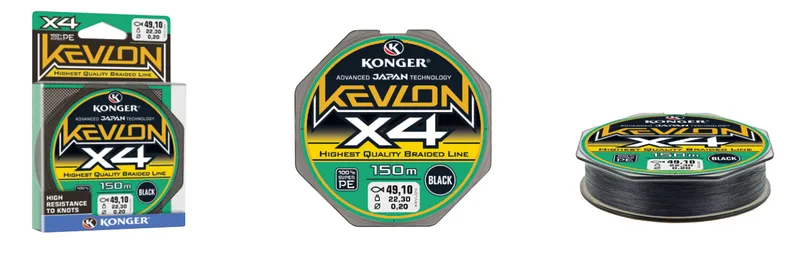 KEVLON X4 BLACK 0,14/150