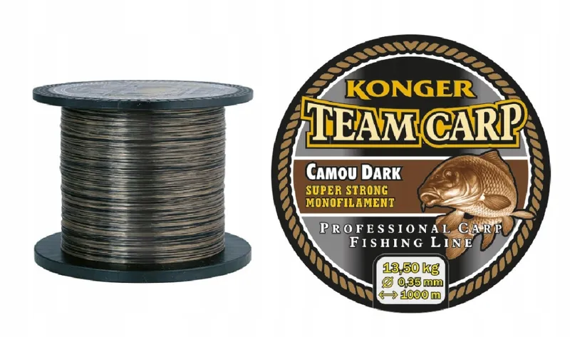 TEAM CARP CAMOU DARK 0,30mm/1000m