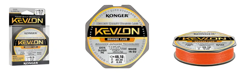 KEVLON ORANGE FLUO X4 0,20/150