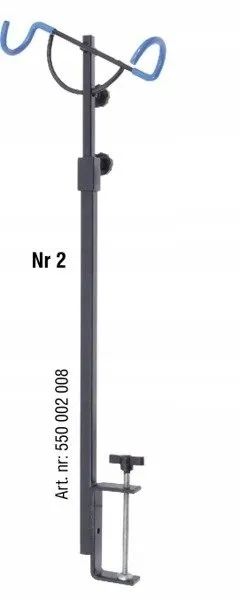 ADJUSTABLE ROD REST FOR PLATFORMS METAL NO.2