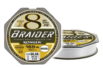 BRAIDER INVISIBLE X8