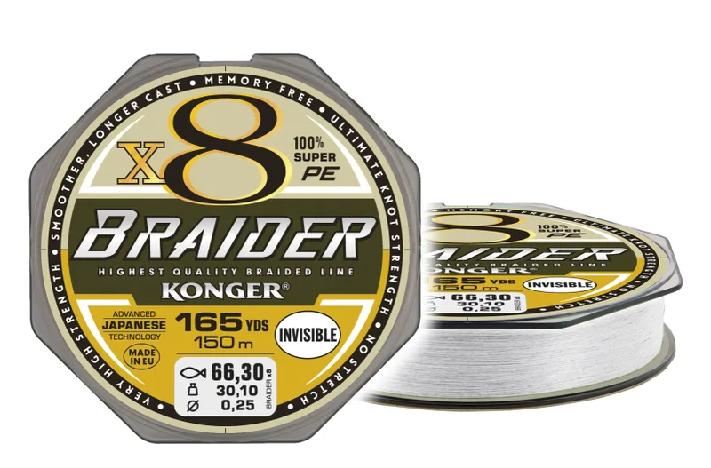 BRAIDER INVISIBLE X8 0,06/150