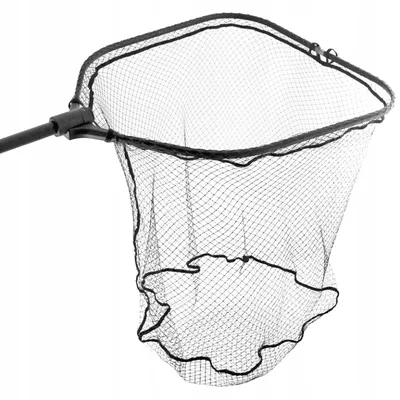 RUBBER LANDING NET BIG PIKE 160cm 70X60X52