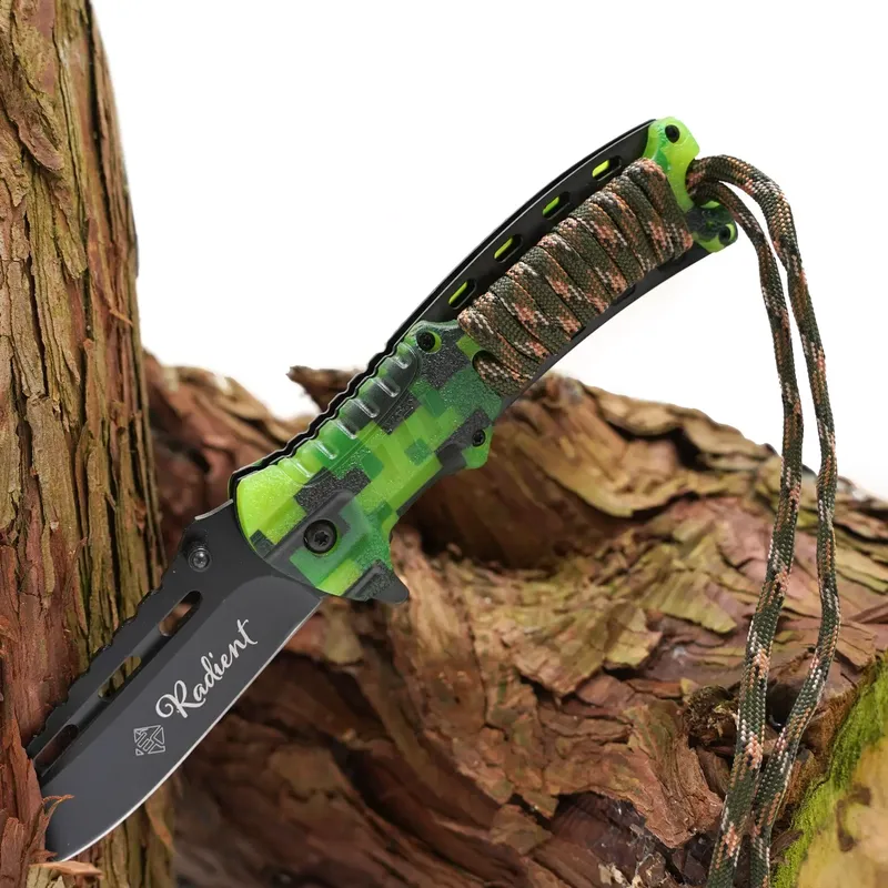 Eurocatch Radient Zakmes 420RVS 4,75" Glow in the Dark Knive