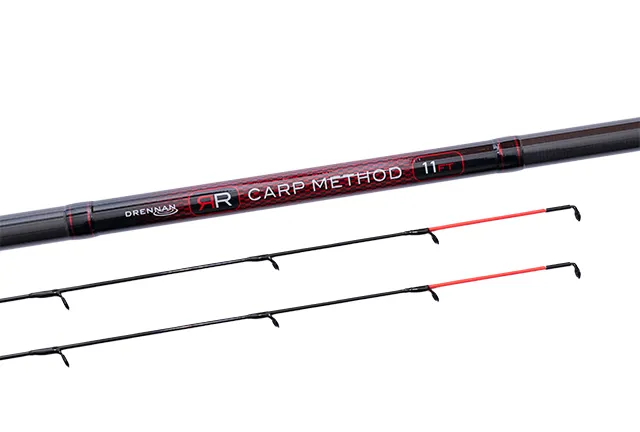 Caña DRENNAN Red Range Carp Method Rods 10 FT