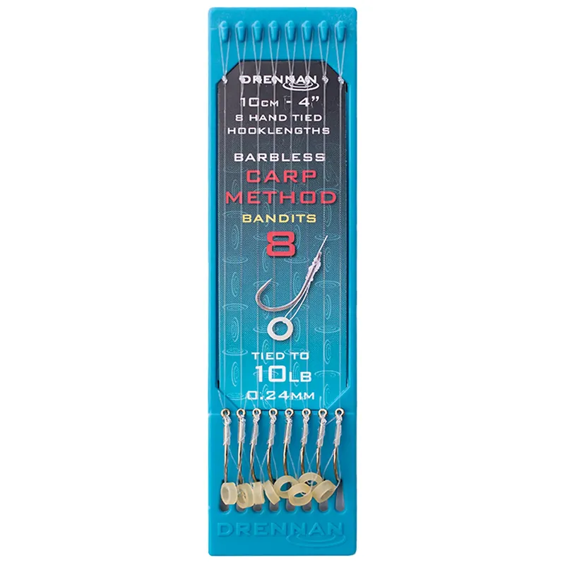 DRENNAN Carp Method Bandit - 10 cm Hook Plate System n 8