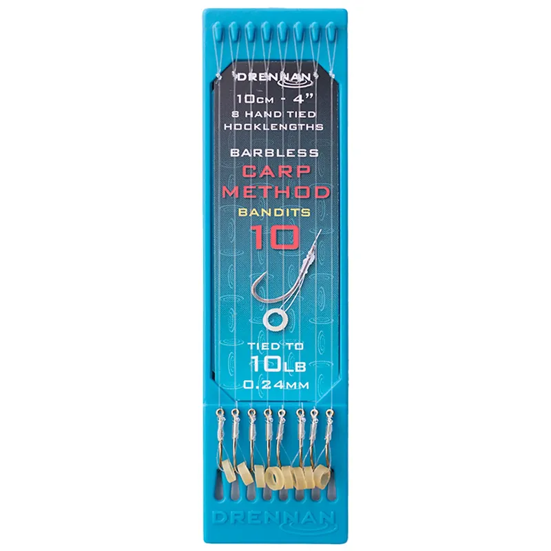 DRENNAN Carp Method Bandit - 10 cm Hook Plate System n 8