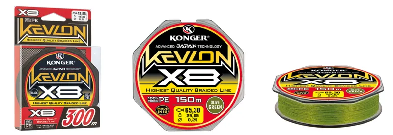 KEVLON OLIVE GREEN X8 0,25/300
