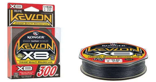 KEVLON BLACK X8 0,18/300