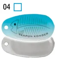 TARPON CHAMPION 1/4g color 04 SPINNER KONGER 1 PIECE