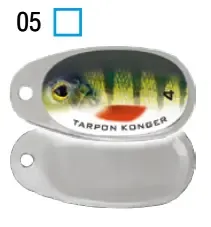 TARPON CHAMPION 1/4g color 05 SPINNER KONGER 1 PIECE
