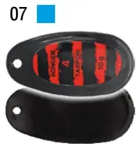 TARPON CHAMPION 1/4g color 07 SPINNER KONGER 1 PIECE
