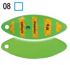 CHIMERA CHAMPION 3/10g color 08 SPINNER KONGER 1 PIECE