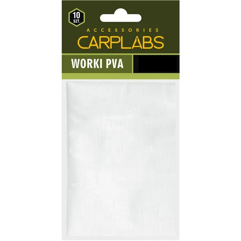 PVA BAGS CARPLABS 7X12MM PACK. 10 PCS