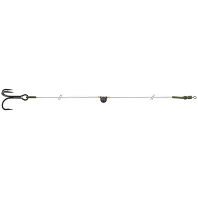 CATFISH SET WITH RATTLE AND TREBLE HOOK DREAD CAT RATTLE SNAKE PACK OF 1