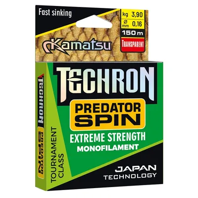 KAMATSU TECHRON MONOFILAMENT PREDATOR SPIN