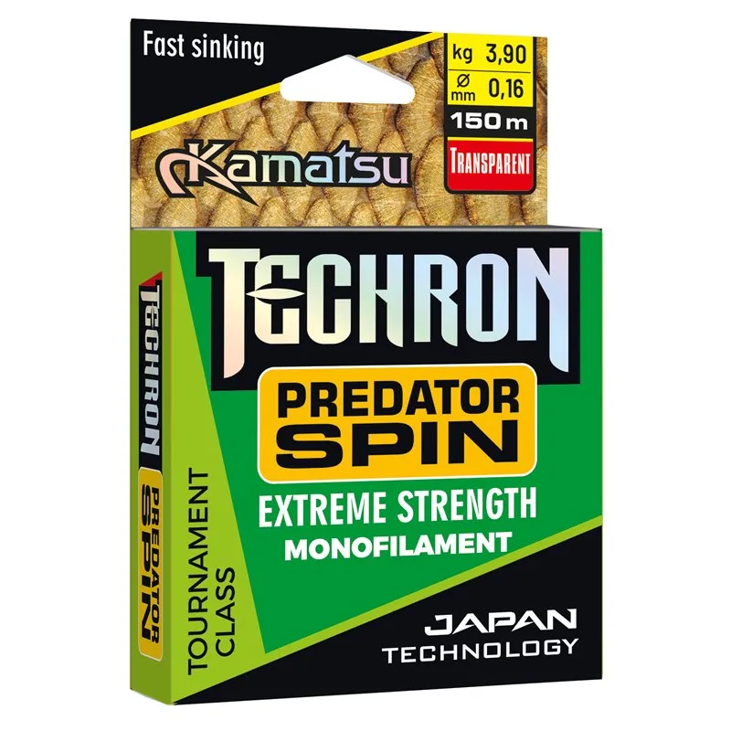 KAMATSU TECHRON MONOFILAMENT PREDATOR SPIN 0,309/150